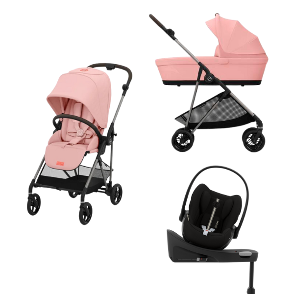 Pachet 4 in 1 carucior Cybex Melio + scoica Cybex Cloud G i-size + Baza G 360