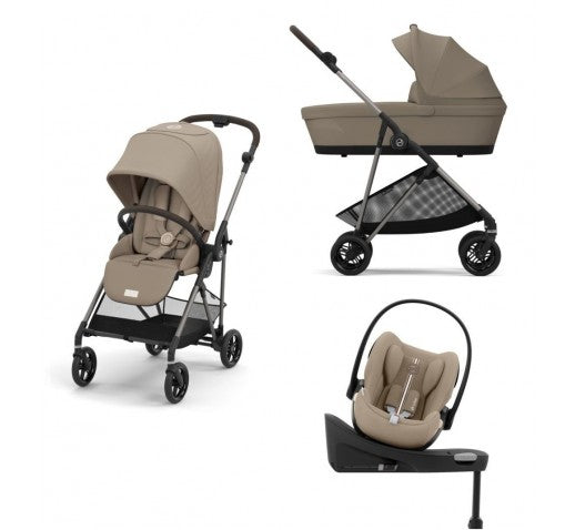 Pachet 4 in 1 carucior Cybex Melio + scoica Cybex Cloud G i-size + Baza G 360