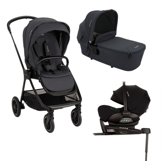 Pachet 4 in1 Carucior Nuna Triv Next cu scoica Arra Flex si baza Nuna Next