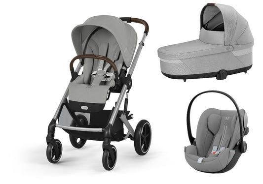 Pachet carucior 3 in 1 Cybex Balios S Lux 2024 + Scoica auto Cloud G i-size Plus
