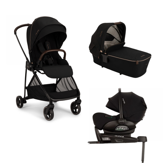 Pachet carucior 4 in 1 Nuna Ixxa cu scoica Arra Flex si baza Next