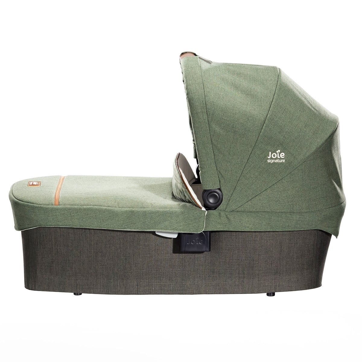 Joie - Carucior pentru copii multifunctional 3 in 1 Finiti Signature Pine/Laurel (Carucior Finiti Pine+ Landou Ramble XL Pine+ scoica i-Snug Laurel)