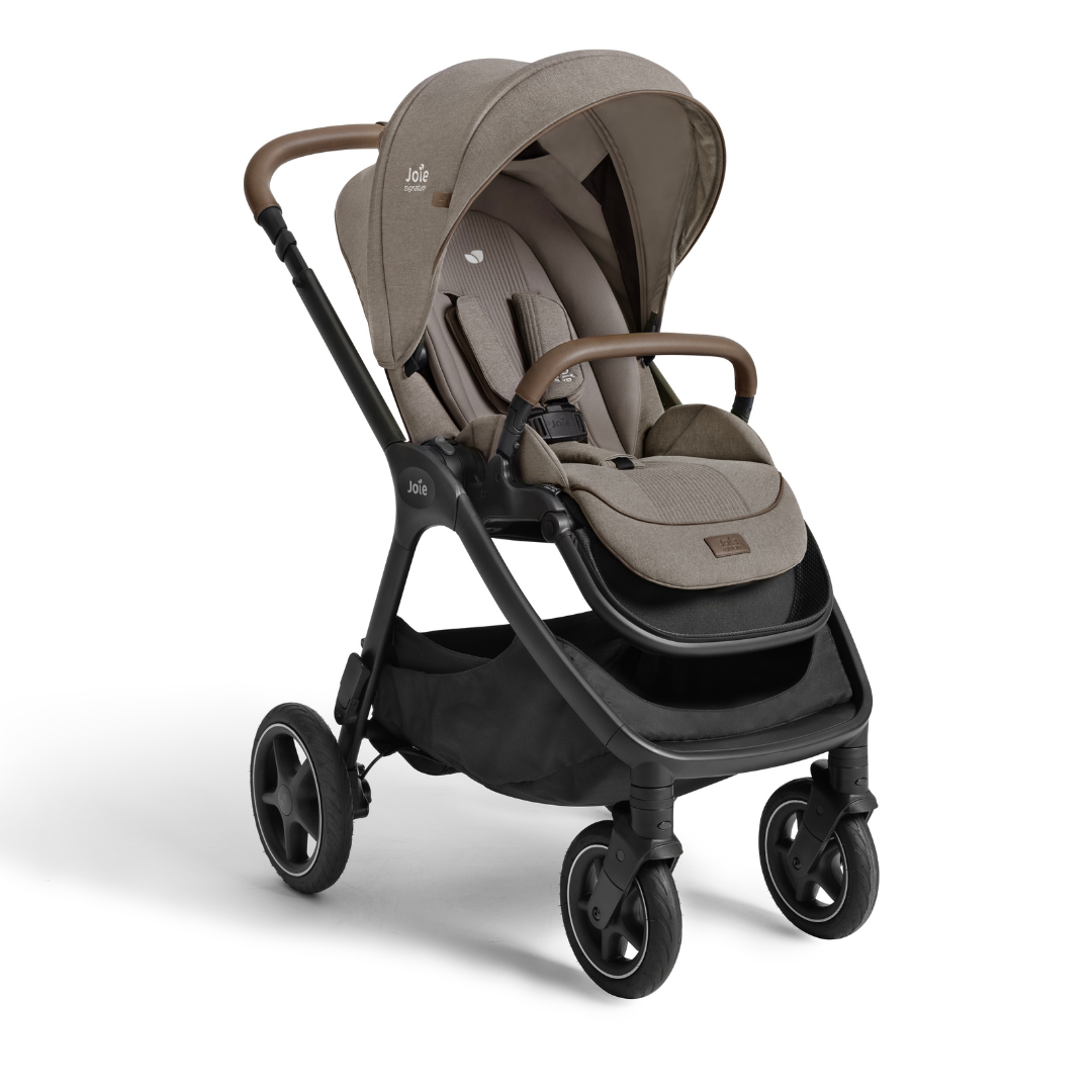 Cărucior Multifuncțional 3 in 1 Joie Finiti Signature Maple cu Landou Ramble XL și Scoică i-Starter