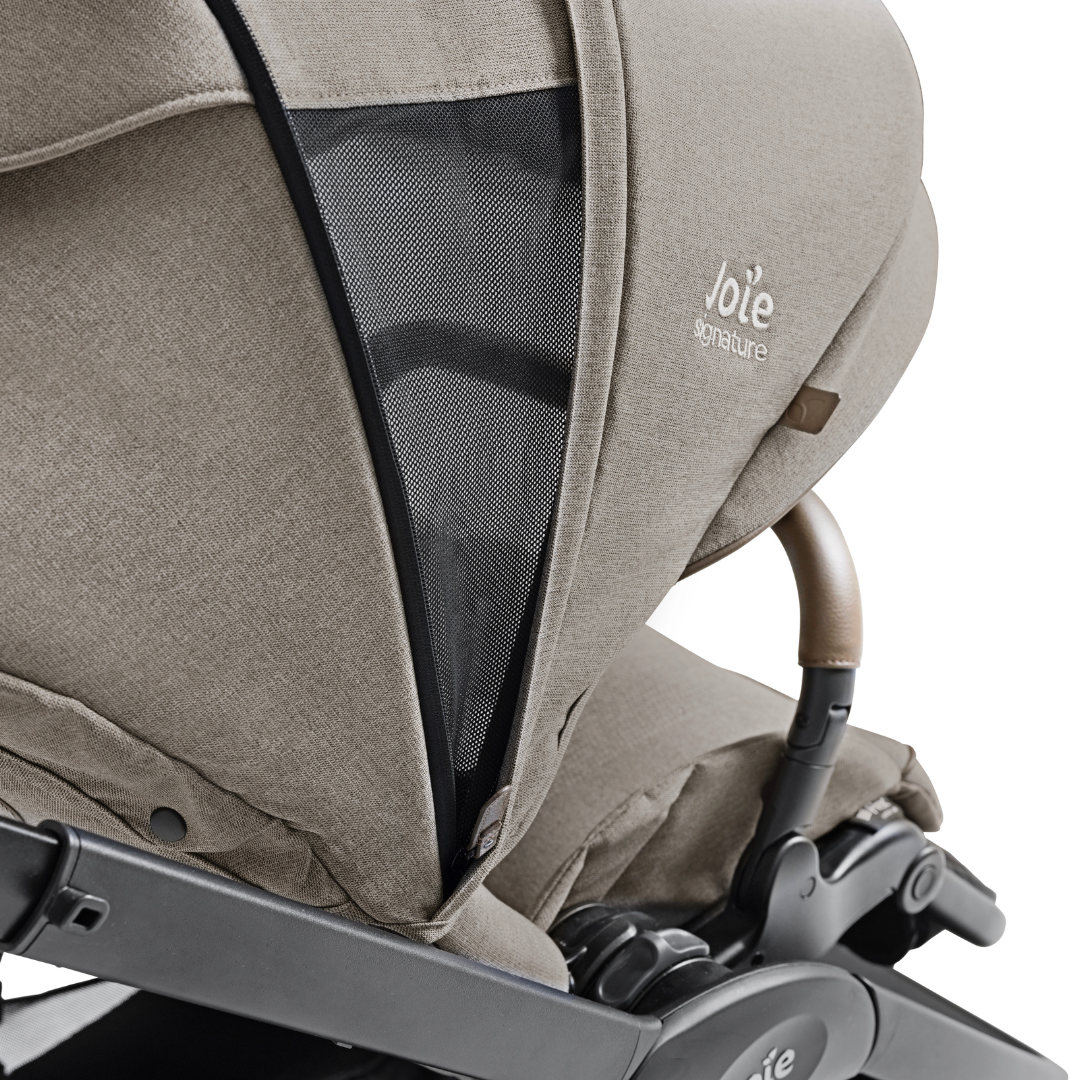 Cărucior Multifuncțional 3 in 1 Joie Finiti Signature Maple cu Landou Ramble XL și Scoică i-Starter