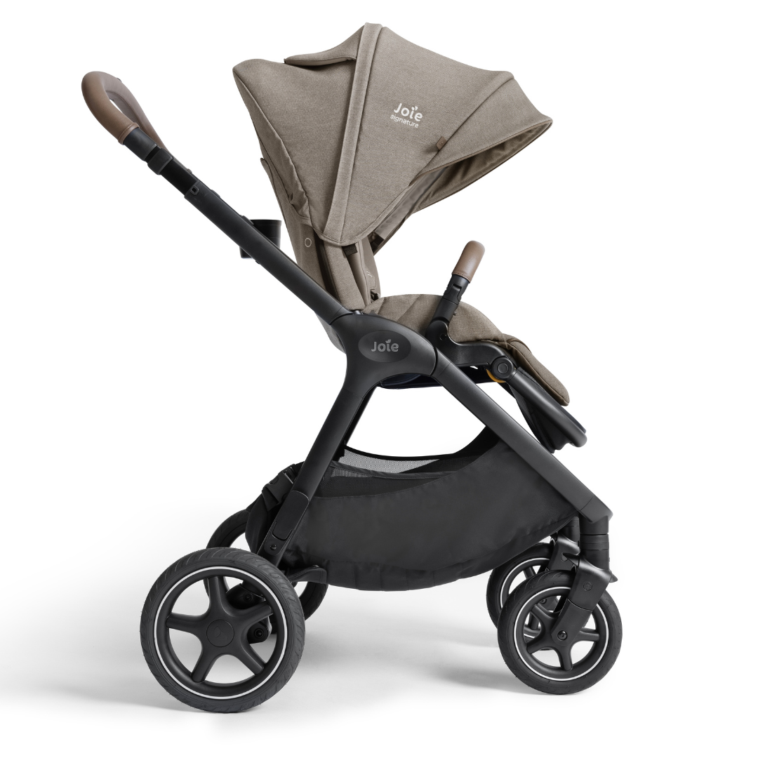 Cărucior Multifuncțional 3 in 1 Joie Finiti Signature Maple cu Landou Ramble XL și Scoică i-Starter
