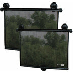 Parasolar auto retractabil FreeON, negru – fotografia 3 a produsului