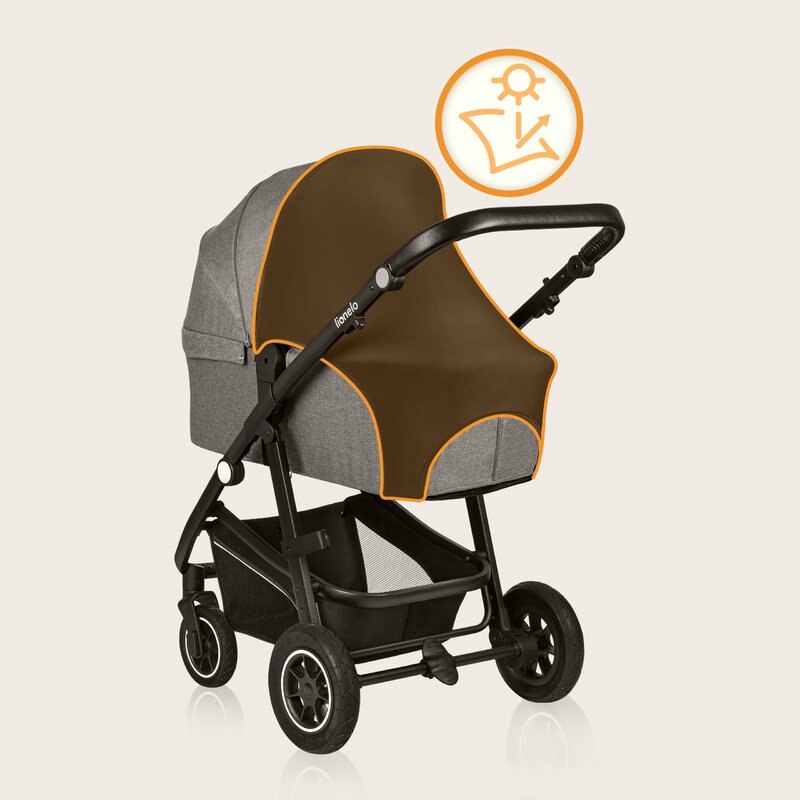 Parasolar Lionelo pentru carucior, Negru