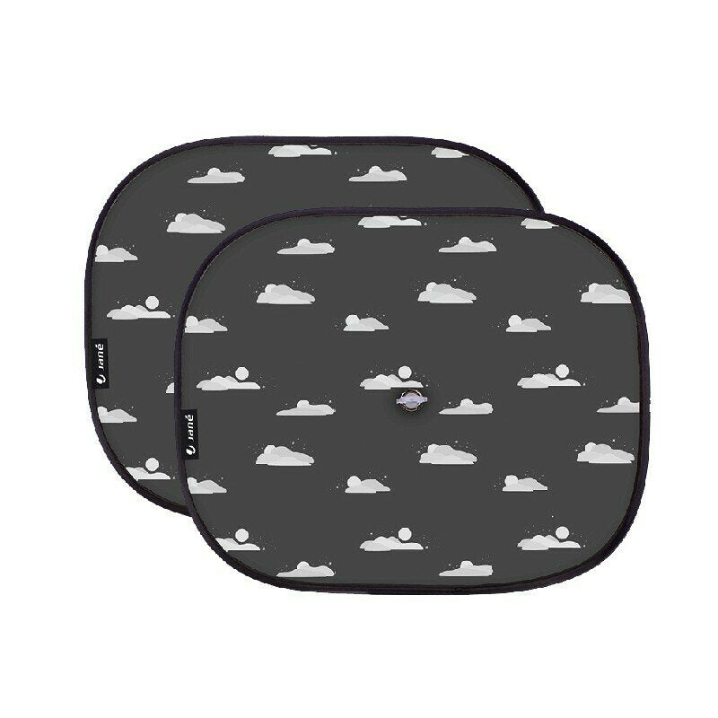 Set 2 parasolare auto Jane cu ventuze, universale, 44 x 35 cm