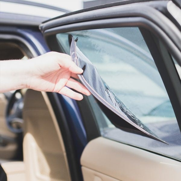 Parasolar auto copii cu prindere electrostatică (set 2 buc)