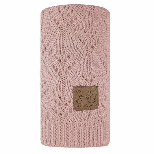 Paturica, Bocioland, Milano, Pentru copii, Moale, Din bambus si bumbac, Cu proprietati de termoreglare, Antialergica si antibacteriana, Dimensiune mare 80 x 100 cm, Pink