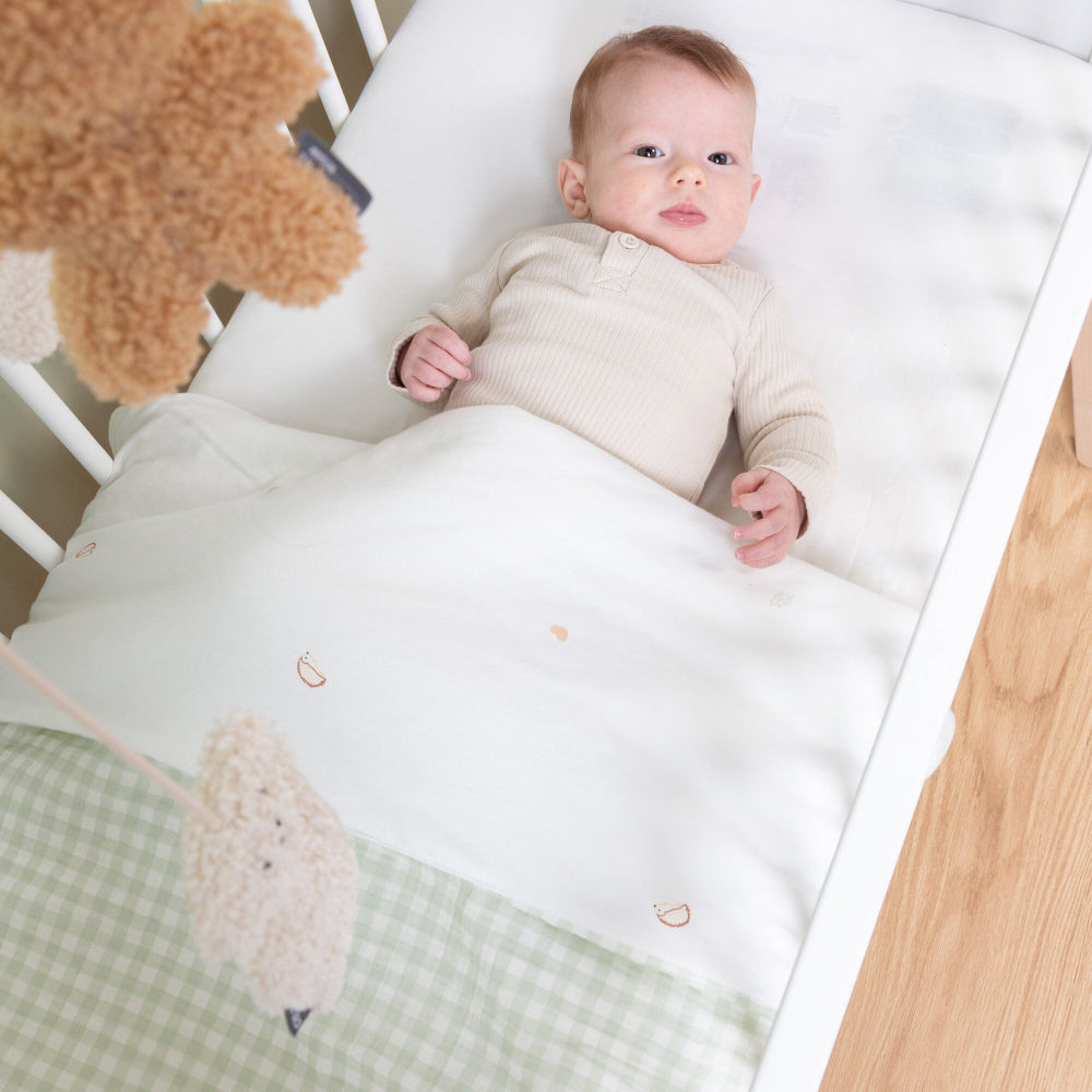 Paturica Childhome Jerse 80x100 cm Jerse Muselina Verde