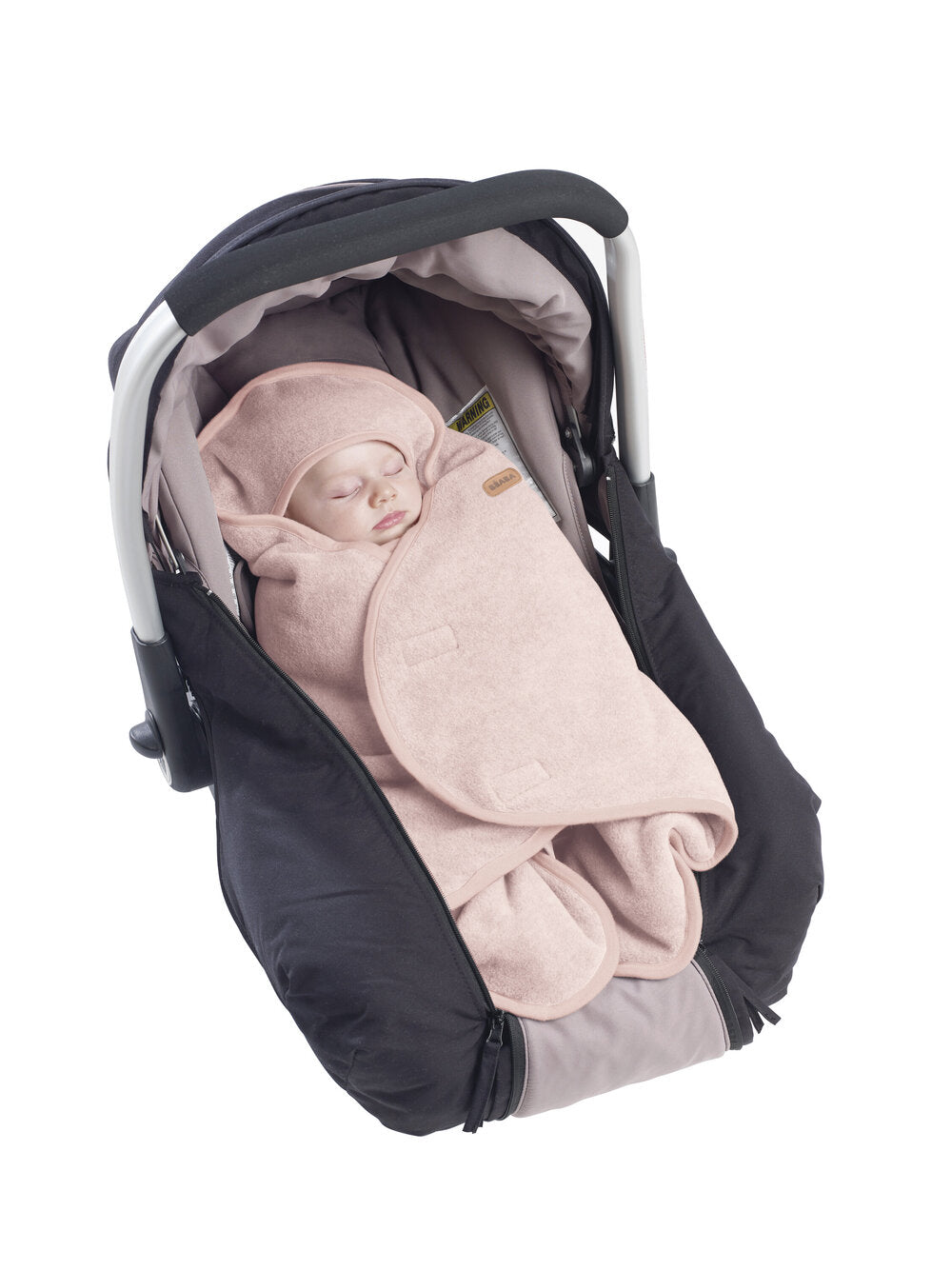 Paturica de infasat BabyNomade 0-6 luni Dusty Rose