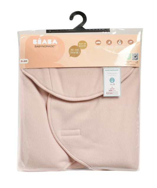 Paturica de infasat BabyNomade 0-6 luni Dusty Rose