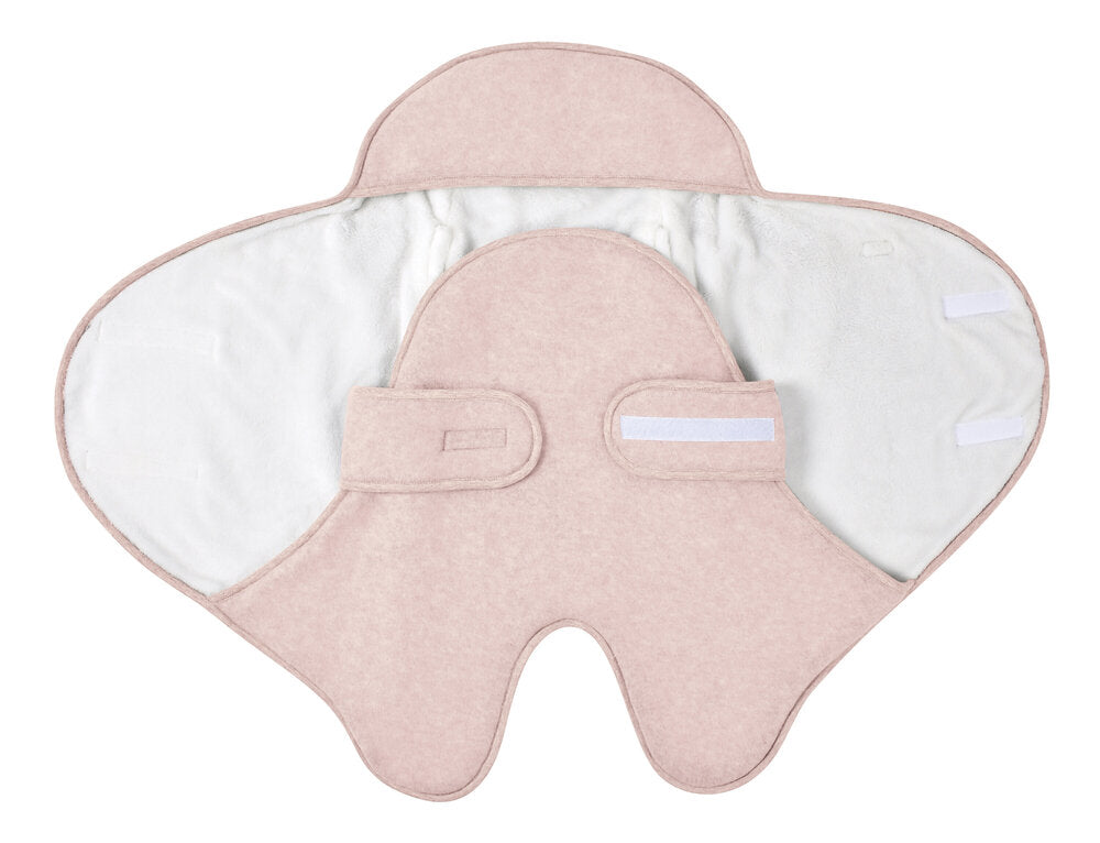 Paturica de infasat BabyNomade 0-6 luni Dusty Rose