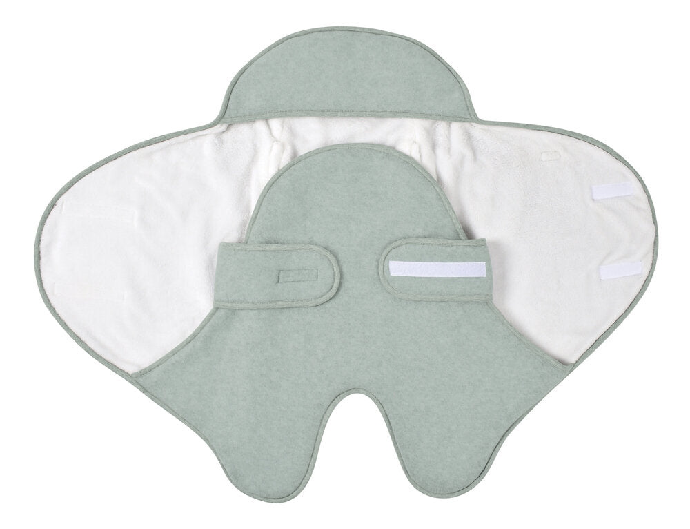 Paturica de infasat BabyNomade 0-6 luni Sage Green