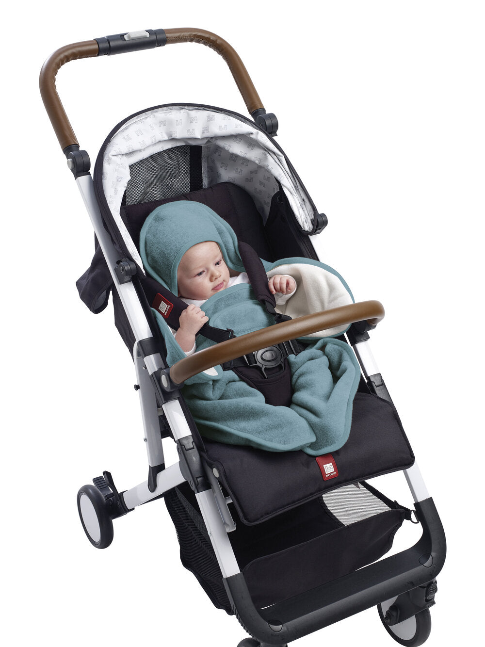 Paturica de infasat BabyNomade 0-6 luni Baltic Blue