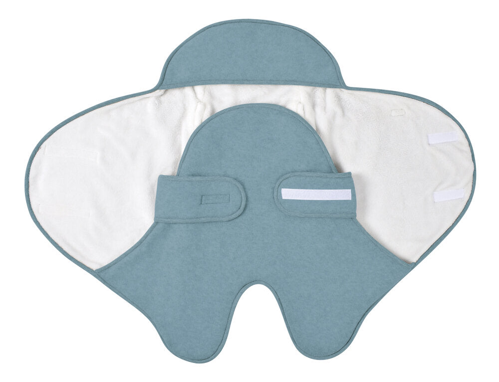 Paturica de infasat BabyNomade 0-6 luni Baltic Blue