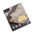 Păturică Lionelo Bamboo Blanket Yellow Lemon – schemă dimensiuni 100 x 75 cm