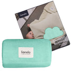 Păturică Lionelo Bamboo Blanket Verde mentă - țesătură