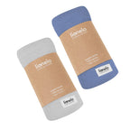 Muselină Lionelo Bamboo Swaddle Blue Denim – două variante de culoare