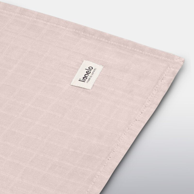 Muselină Lionelo Bamboo Swaddle Beige Sand – detaliu țesătură