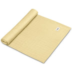 Muselina Lionelo Bamboo Swaddle 120x120 cm din bambus, galben