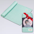 Muselină Lionelo Bamboo Swaddle Green Mint – muselină desfăcută cu ambalaj