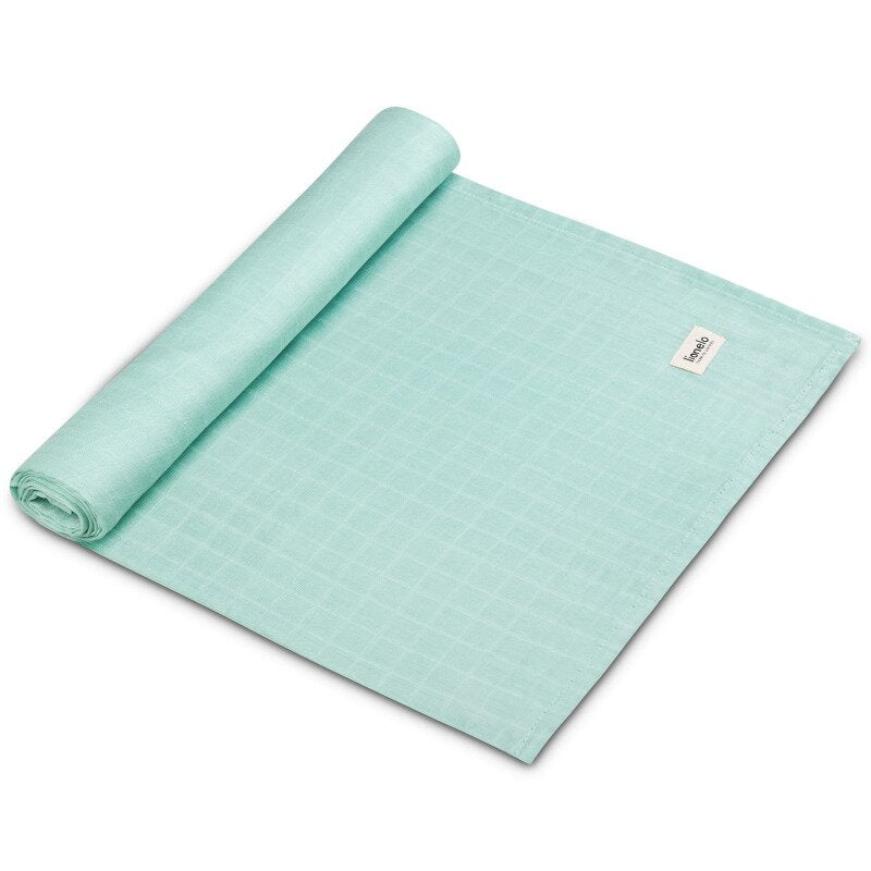 Muselină Lionelo Bamboo Swaddle Green Mint – muselină desfăcută