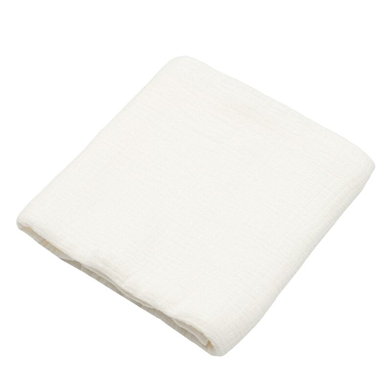 Păturică New Baby Soft Muslin alb – păturica pliată