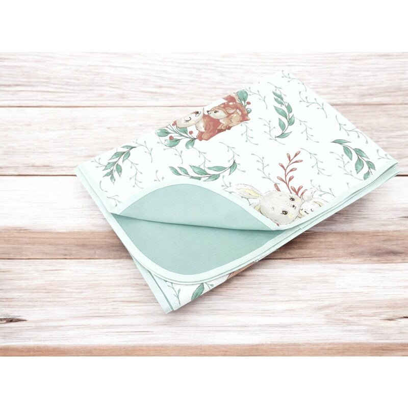 Paturica moale, MimiNu, Cu doua fete, Dimensiune 75x100 cm, Din bumbac certificat Oeko Tex Standard 100, Lulu Natural