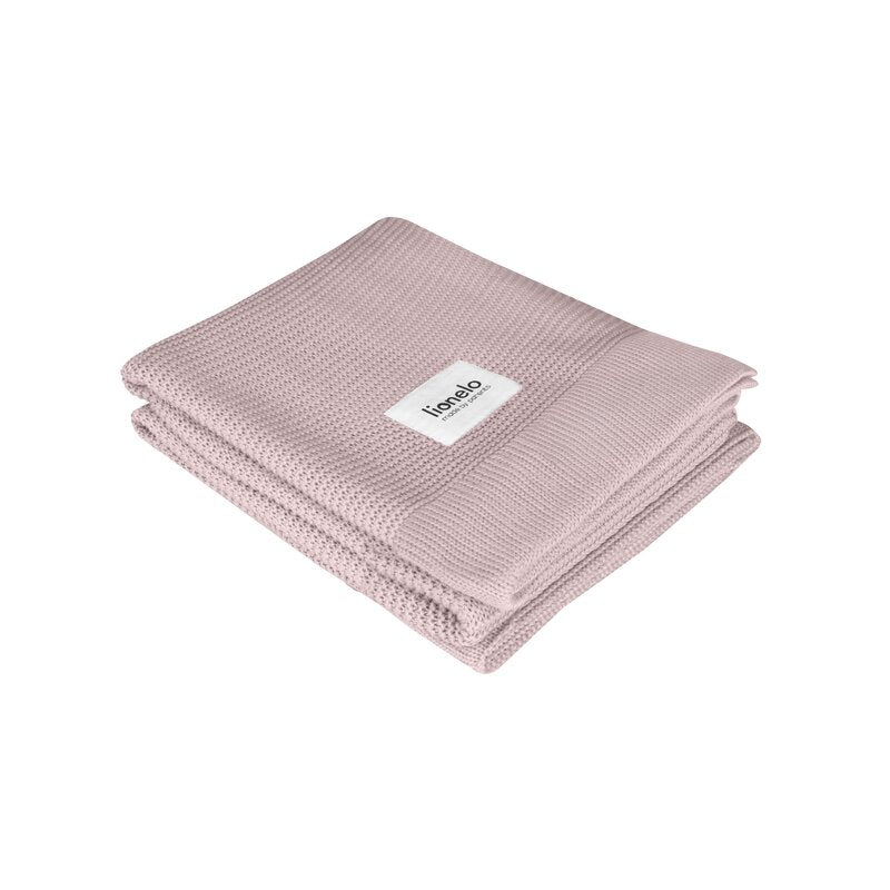 Păturică Lionelo Bamboo Blanket Pink – păturică pliată