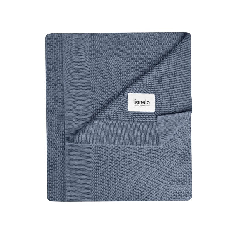 Păturică Lionelo Bamboo Blanket Blue – păturică desfăcută