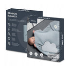 Păturică Lionelo Bamboo Blanket Grey – cutie de prezentare