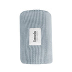 Păturică Lionelo Bamboo Blanket Grey – păturică rulată