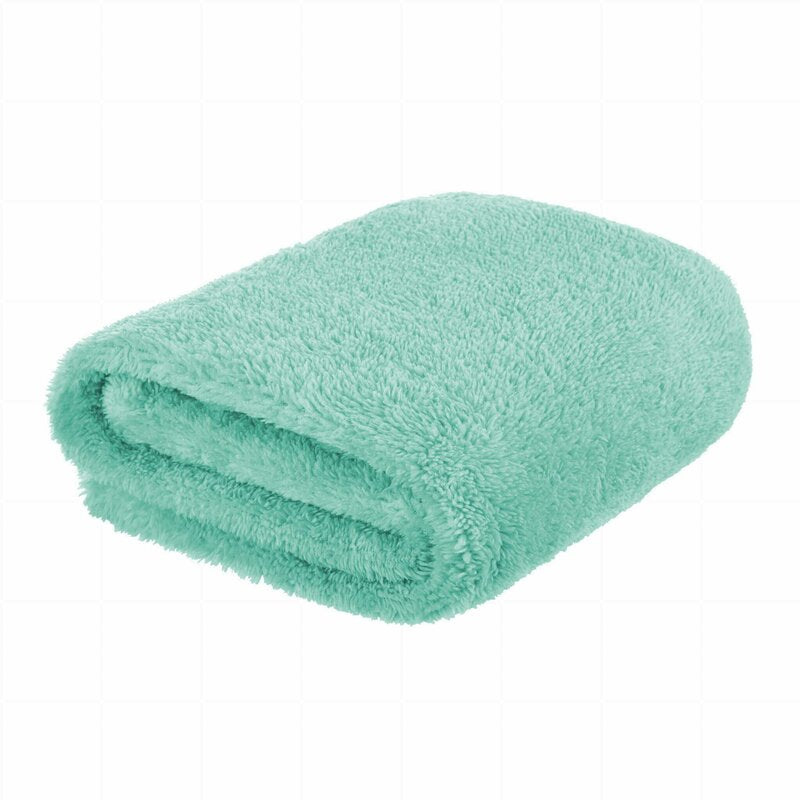 Păturică pufoasă Bocioland din fleece, Mint, 80 × 100 cm, imaginea 3