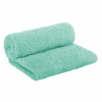 Paturica Bocioland fleece Mint - detaliu material pufos