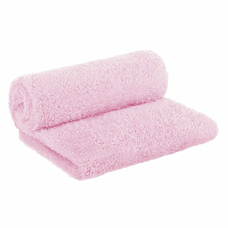 Păturică pufoasă Bocioland din fleece, Pink, 80 × 100 cm, imaginea 5