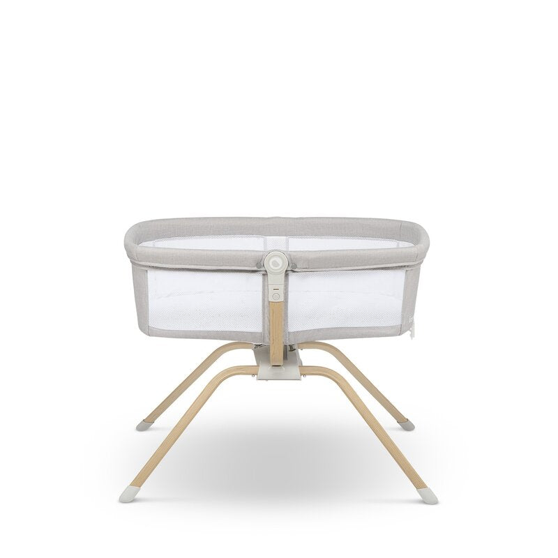 Patut balansoar, Lionelo, Malin Evo, 3 in 1, Pliabil, 0-9 kg, Geanta Transport, Asamblare Rapida, Ultra-Usor, Conform cu standardele europeane de securitate EN1130 si EN16890, Bej