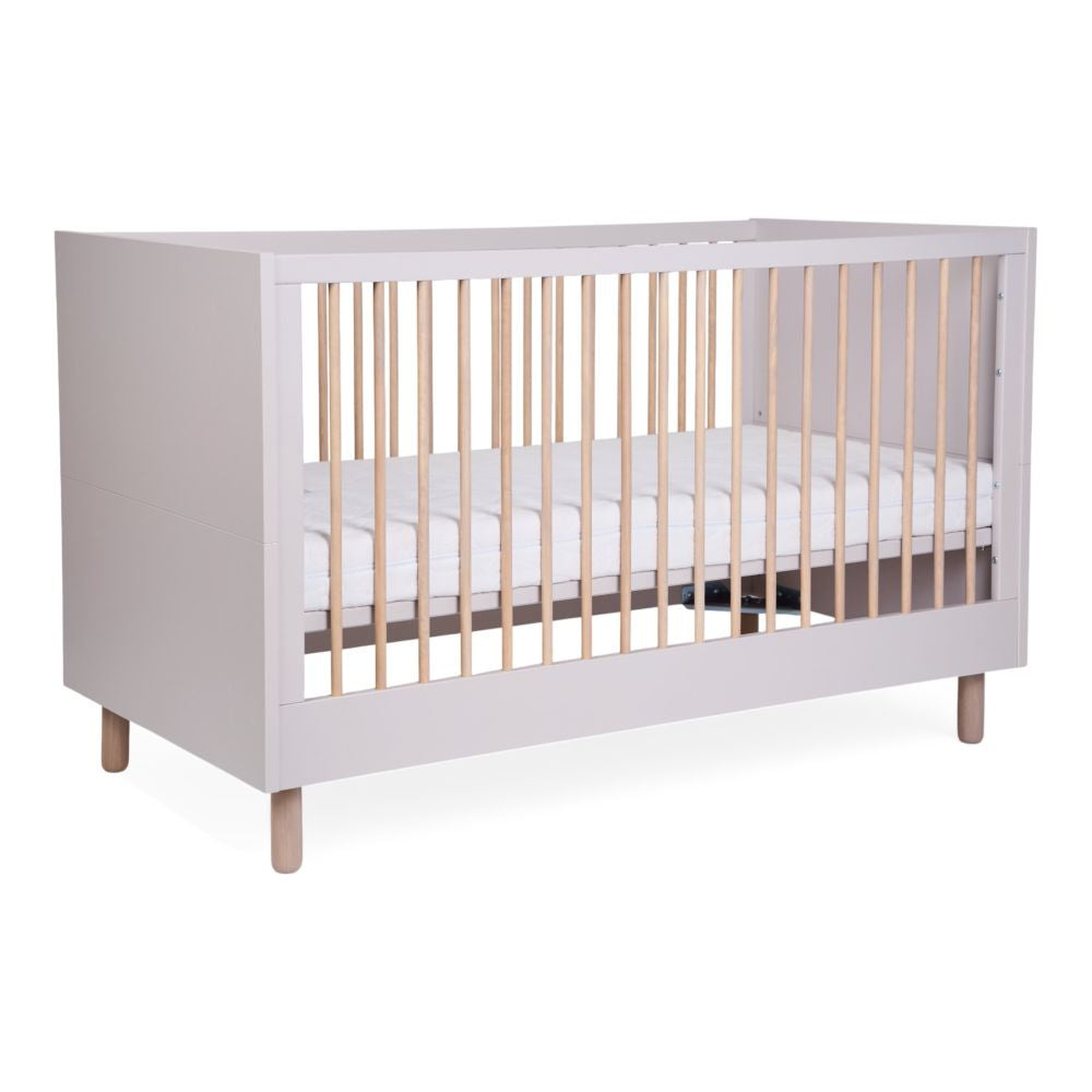 Patut Evolutiv Childhome Clay 70x140 cm Transformat in Pat Junior