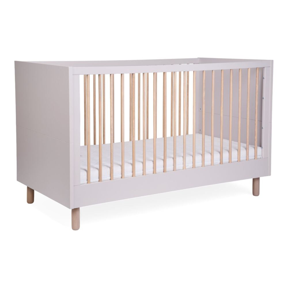Patut Evolutiv Childhome Clay 70x140 cm Transformat in Pat Junior