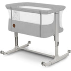 Patut co-sleeper Lionelo Aurora 3in1, Gri deschis