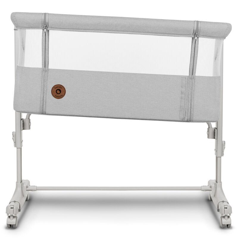 Patut co-sleeper Lionelo Aurora 3in1, Gri deschis
