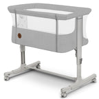 Patut co-sleeper Lionelo Aurora 3in1, Gri deschis