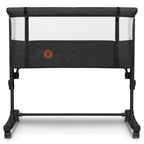 Patut co-sleeper Lionelo Aurora 3in1, Gri inchis