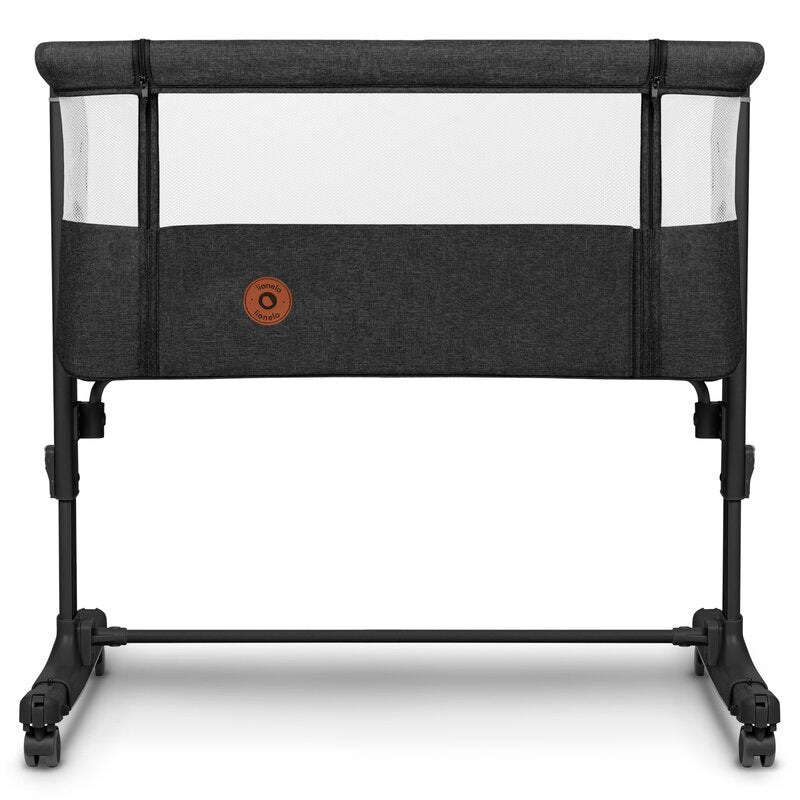 Patut co-sleeper Lionelo Aurora 3in1, Gri inchis