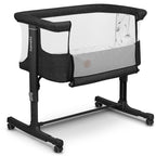 Patut co-sleeper Lionelo Aurora 3in1 Gri inchis - imagine principala