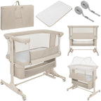 Pătuț co-sleeper Lionelo Jodie - funcție de leagăn