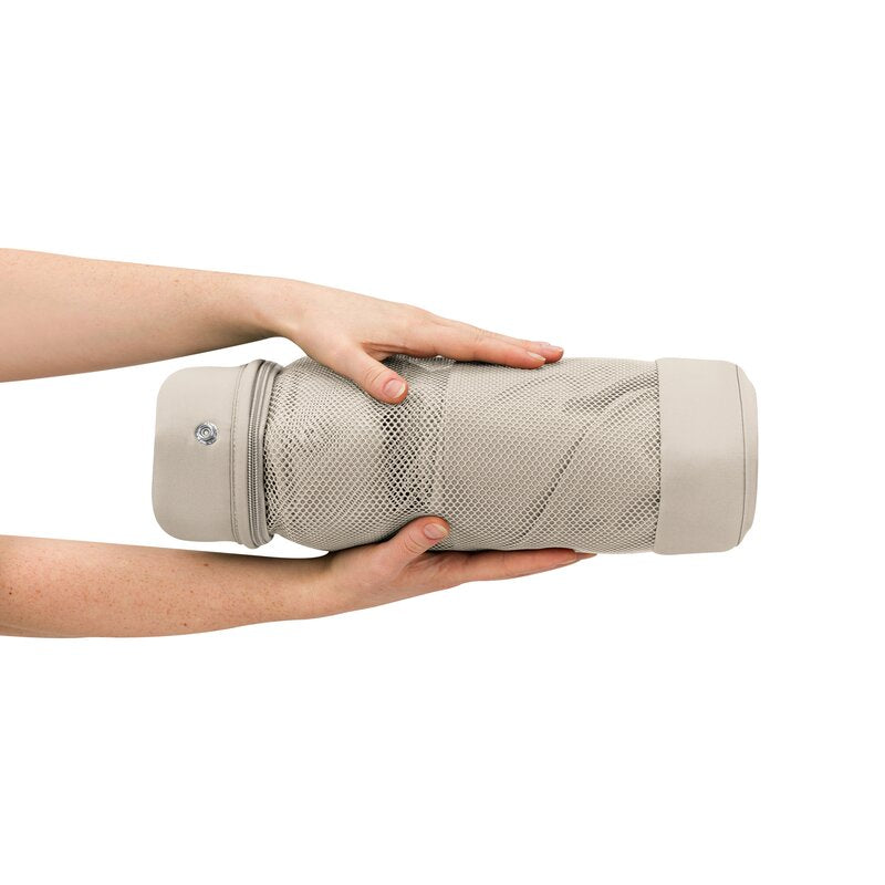 Patut co-sleeper, Lionelo, Jodie, Multifunctional, Reglabil in 6 pozitii pe inaltime, Saltea cu densitate T25, Functie de leganare, Cu plasa de tantari, Buzunar depozitare, Geanta transport, 84x48x70-80 cm, Bej