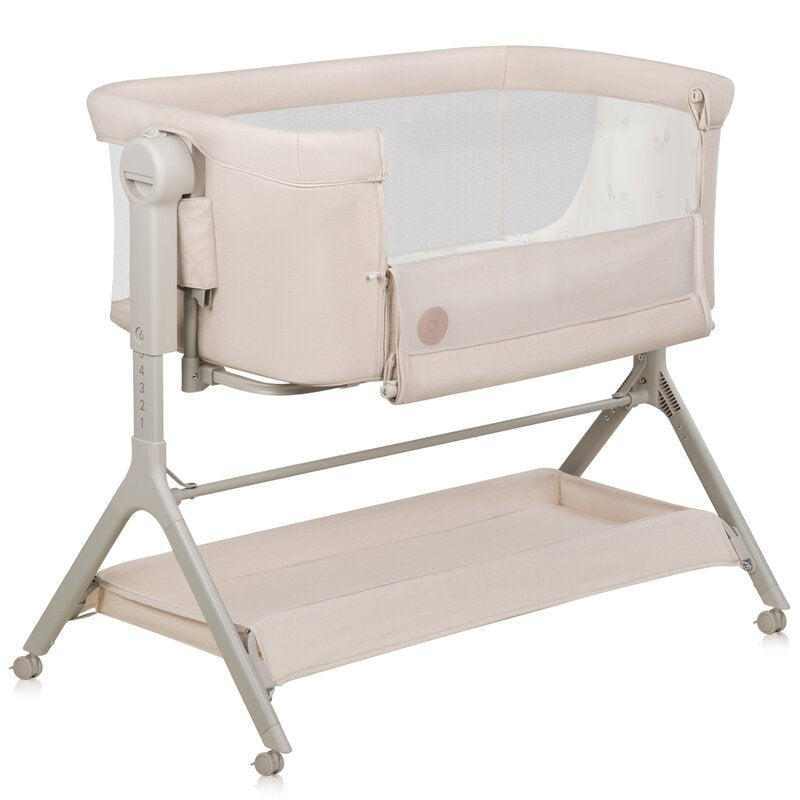 Patut co-sleeper Lionelo Leonie Plus Bej - imagine principala