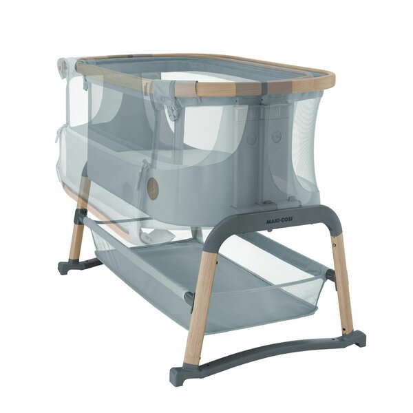 Pătuț Co-Sleeper Maxi-Cosi Iora Air, EcoCare Reciclat, Balană, 5 Înălțimi, 0-6 luni
